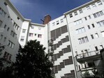 Tuinzijde met trappenhuis.
<br/>
Gert-Jan Lobbes, 2015-09-13